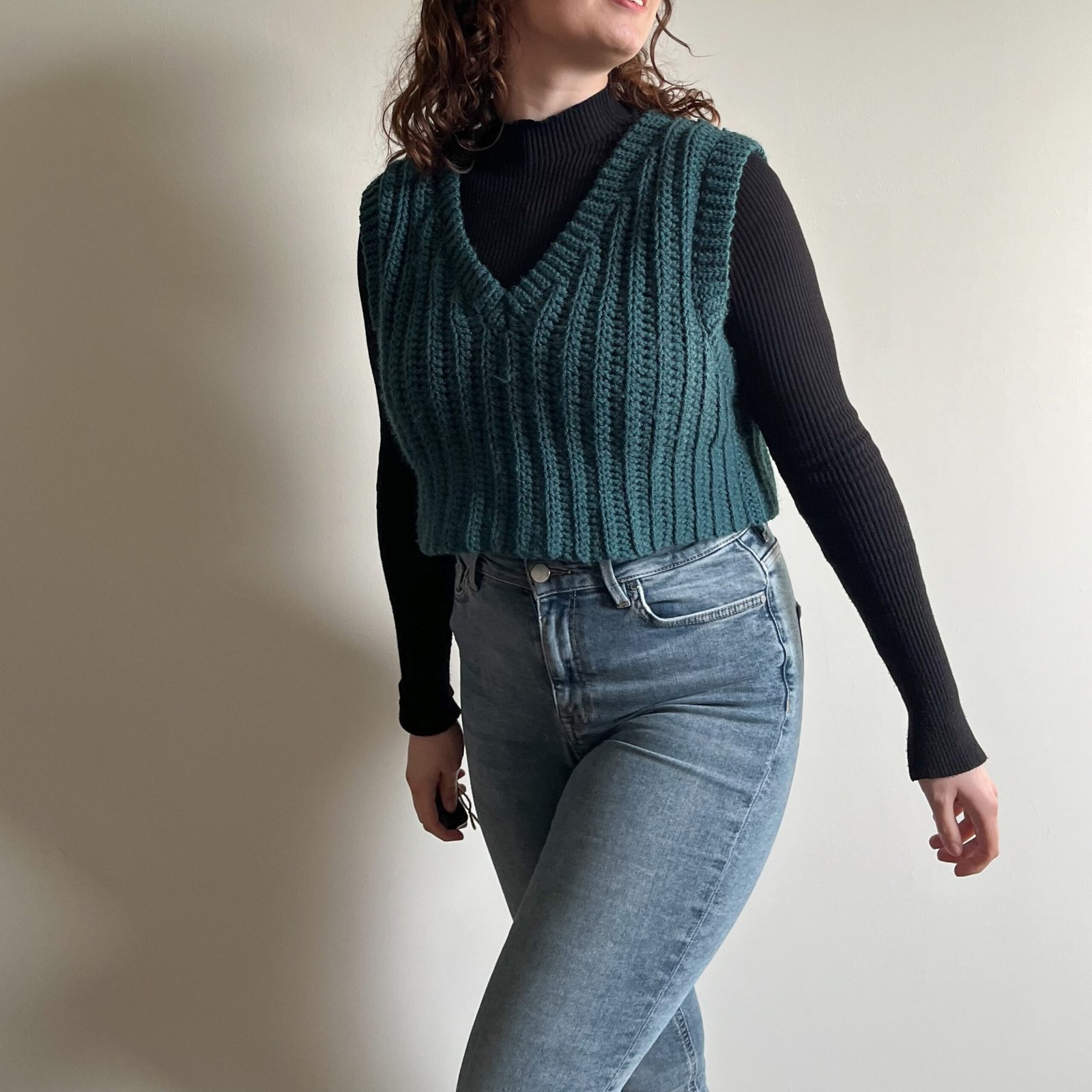 Posh Pine Vest haakpatroon spencer vest haakpatroon