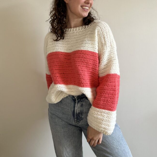 Sweater trui haakpatroon