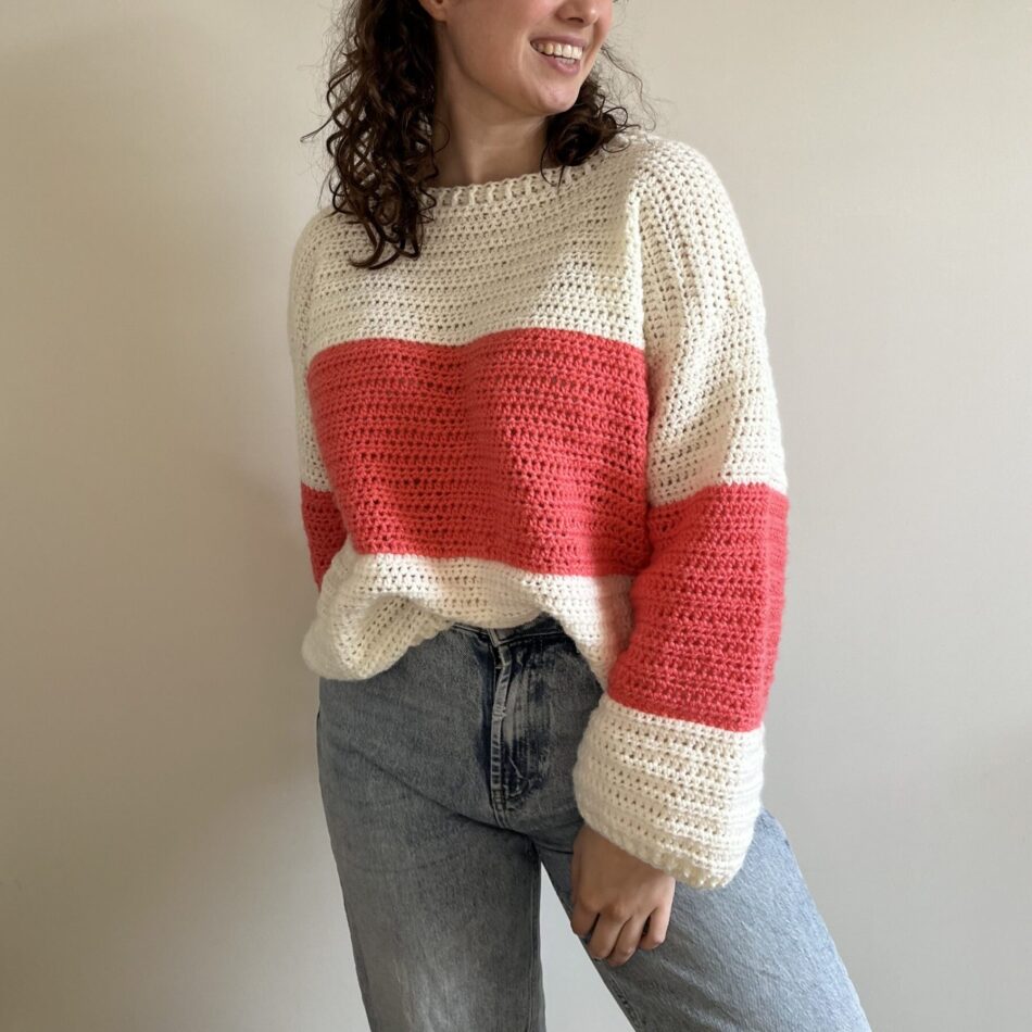 Sweater trui haakpatroon