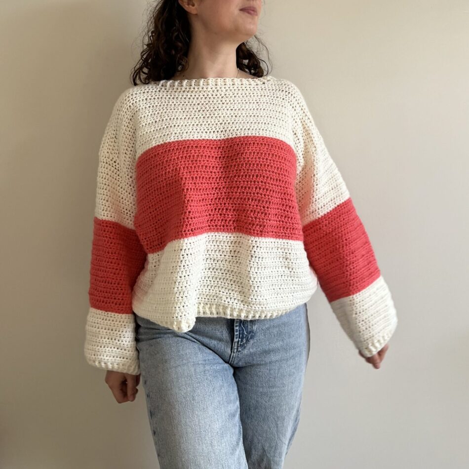 Sweater trui haakpatroon