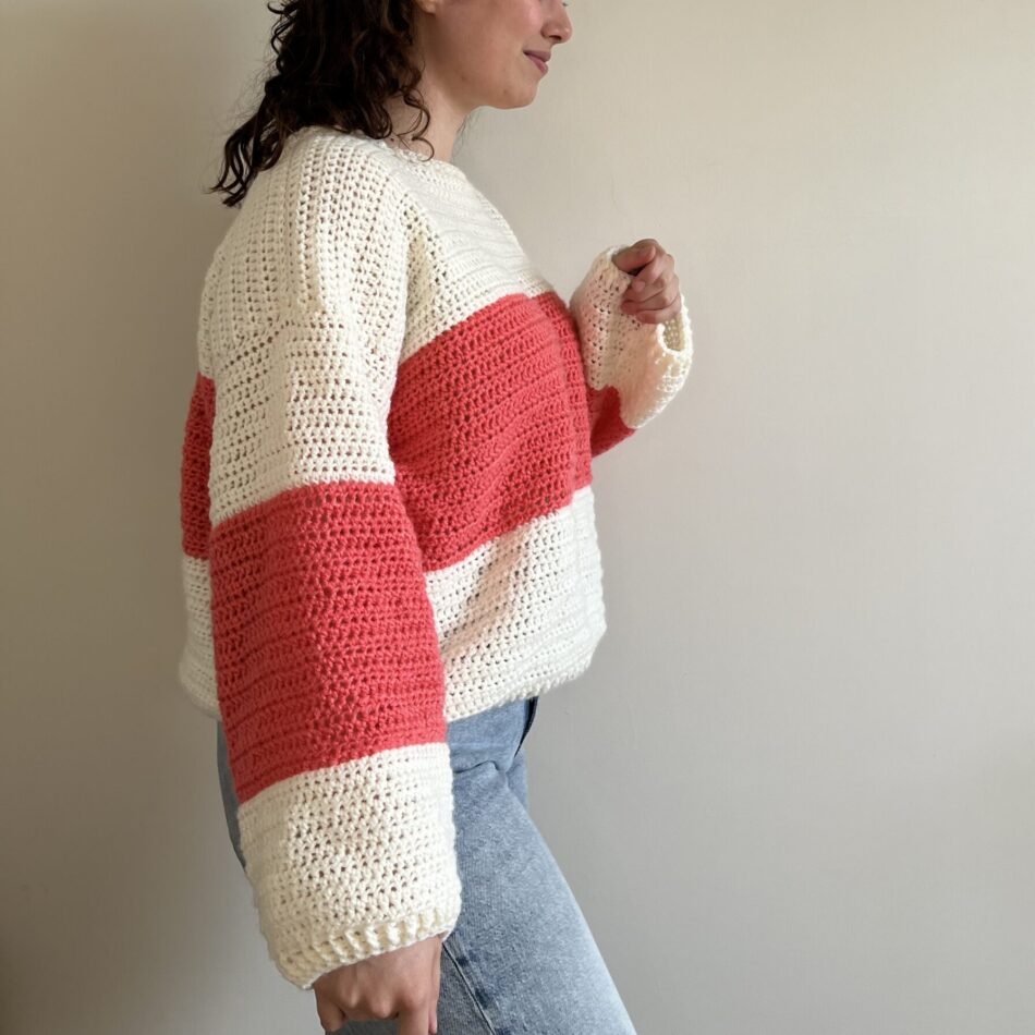 Sweater trui haakpatroon