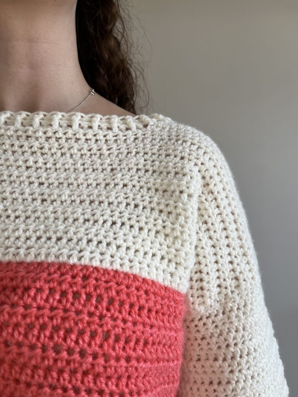 Sweater trui haakpatroon