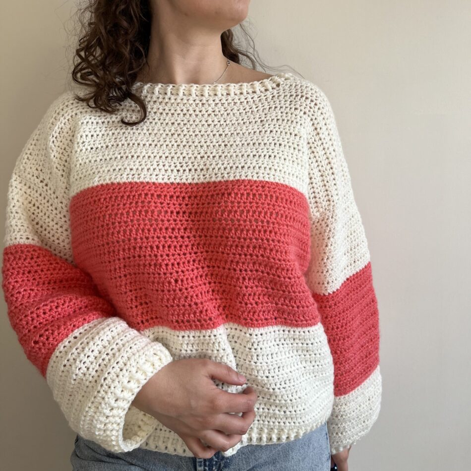Sweater trui haakpatroon