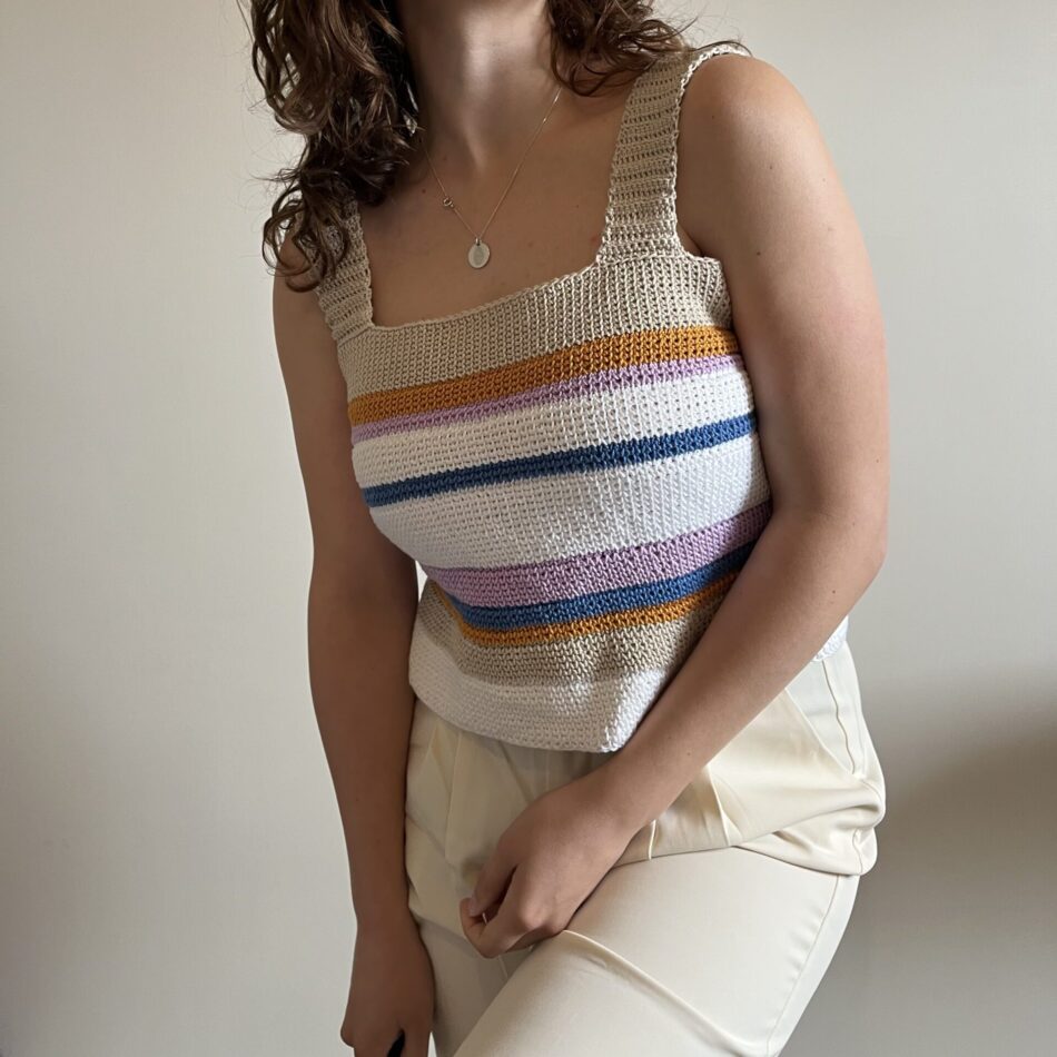 top, cropped top, haakpatroon, haken, haken zomer, nederlands haakpatroon, crochet pattern