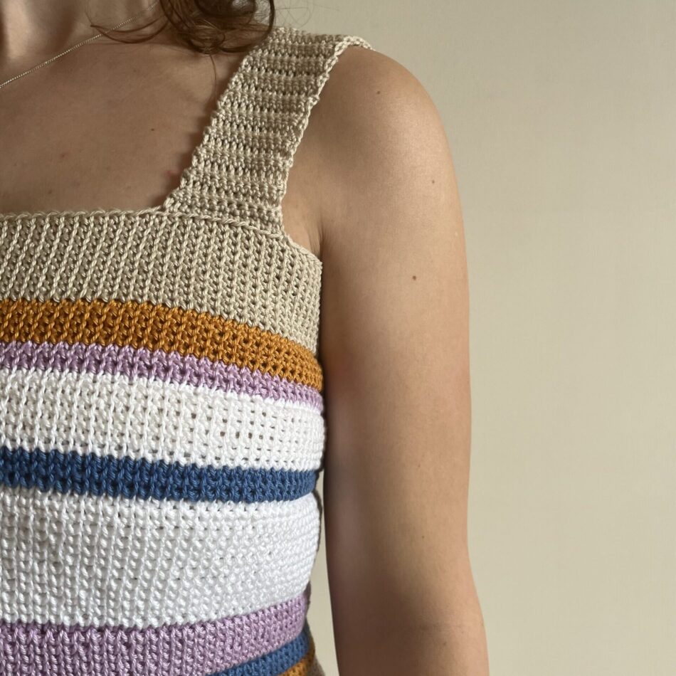 top, cropped top, haakpatroon, haken, haken zomer, nederlands haakpatroon, crochet pattern