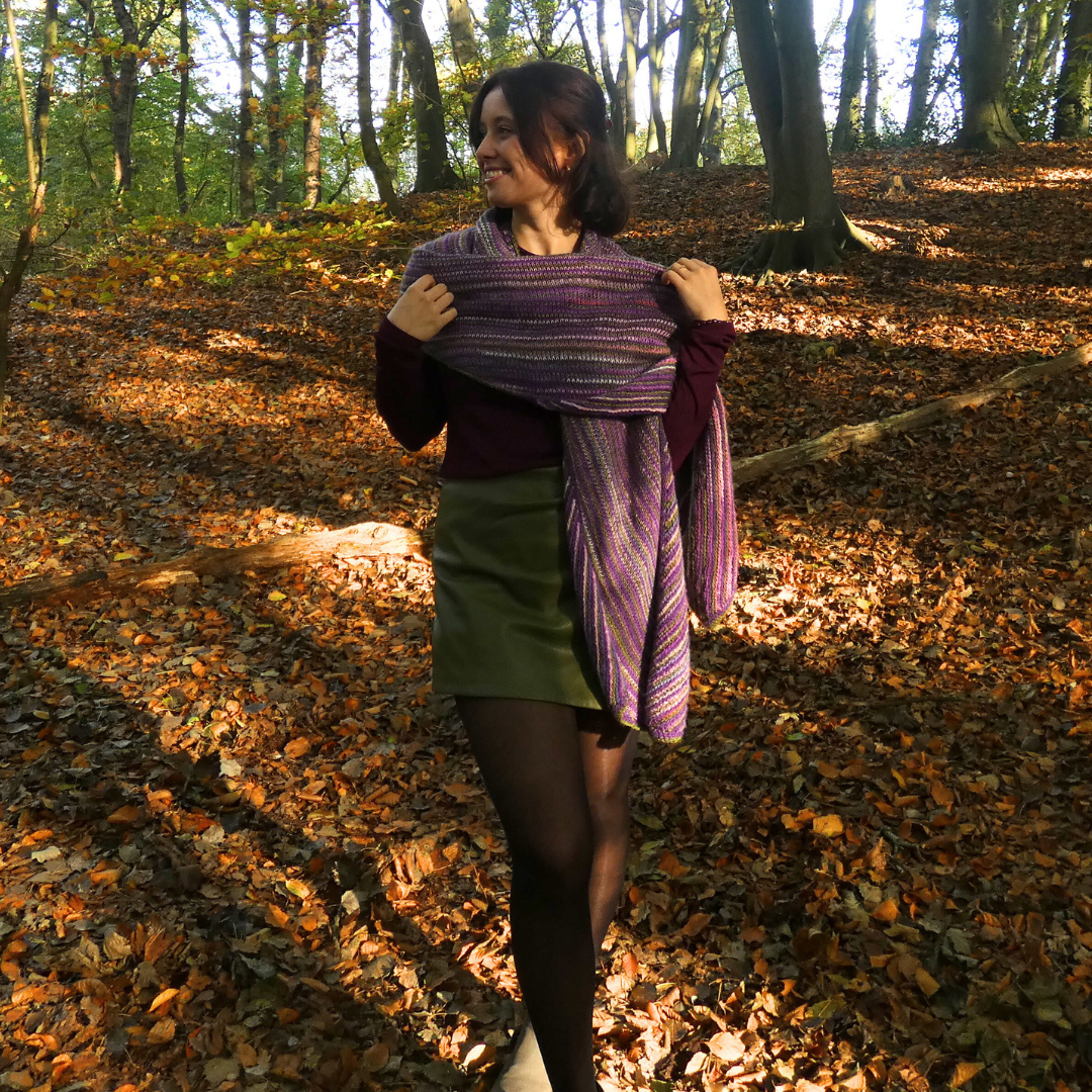 Lavender Scarf bos 2 Lavender Scarf
